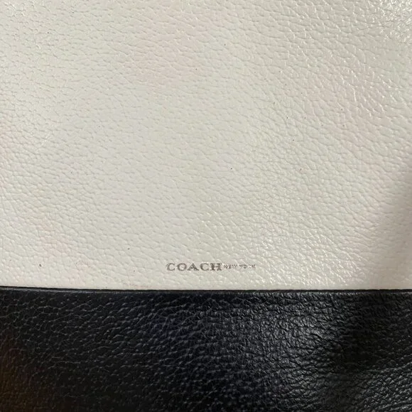 Authentic Coach Colorblock Leather Satchel - Picture 3 of 15